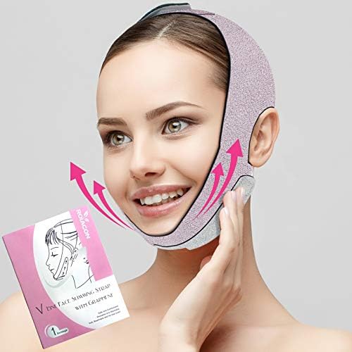 Updated Face Slimming Strap, Royacon Graphene Double Chin Reducer Strap, V line Face Lift Chin