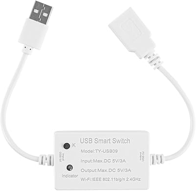 Okeeyseda Tuya USB Smart Switch WiFi Controller Timer Universal for USB Devices
