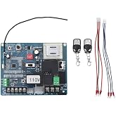Sliding Gate Opener Circuit Board Remote Control Capability | 30m Remote Control Distance, Advanced Microcomputer Control (110V)
