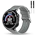 Sophili Bands Compatible for Garmin Forerunner 235, Soft Silicone Replacement Watch Bands with Pin Removal Tools for Garmin Forerunner 235/220/230/620/630/735 Smart Watch