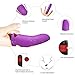 Clitoral Stimulator Finger Vibrator with 9 Vibration Modes for Nipple G-spot Vagina Stimulation, Wireless Remote Control Bullet Vibrator Rechargeable Clit Massager Silicone Sex Toys for Women Couplesthumb 2