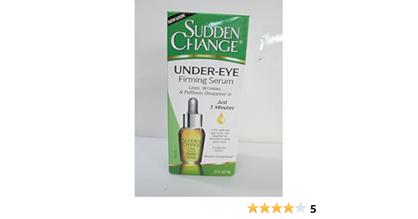 sudden change eye serum amazon
