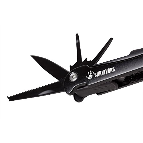 12 Survivors Multi-Tool, Black (Certified Refurbished) - Thumbnail 2