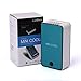 LORIZA 20ag Portable Handheld Mini Air Conditioner Cool Cooling Fan Travel USB Rechargeable Packet Style (Blue)