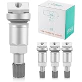 AULINK 4PCS Tire Pressure Sensor Valve Stem (TPMS) Repair Kit | For BMW Toyota Honda Dodge Chrysler Chevrolet/Chevy Ford Hyundai Infiniti Jaguar Land Rover Volvo Jeep Acura