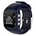 Coohole New Soft Silicone Rubber Watch Band Wrist Strap For Polar A300 Fitness Watch (Dark Blue)