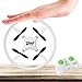 Dwi Dowellin Mini Drone for Kids Beginners Indoor RC Quadcopter 2.4Ghz 4CH 6-Axis Nano Drones RTF Helicopter D1 White