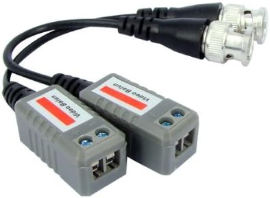 BW PAIR CCTV Camera BNC CAT5 Video Balun Transceiver Cable, 1Pair, 1-pair - Image 5