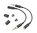 GATS (2-Pack) Headphone Adapter Cable for Lifeproof Cases for the Apple iPhone - FRE for iPhone 6/6s, NUUD for iPhone 6/6 Plus, Fre Power for iPhone 6/6s
