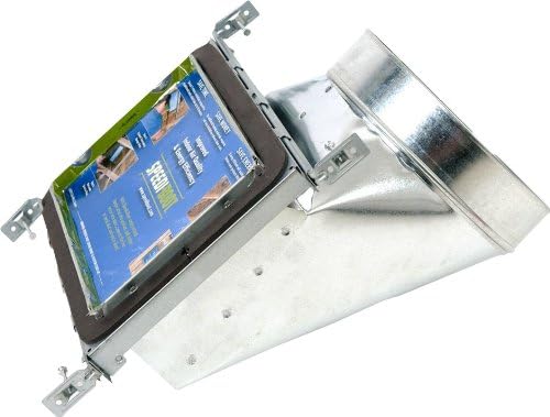 Speedi Boot Sbh 6106 Nb 6 Inch Width By 10 Inch Length To 6 Inch Diameter 90 Degree Register Vent Boot With Adjustable Hangers