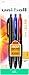 uni-ball 307 Retractable Gel Pens, Micro Point (0.5mm), Assorted Colors, 3 Count