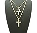 Fashion 21 Egyptian Iced Out Ankh, Cross Pendant 20