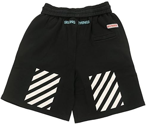 off white half pants