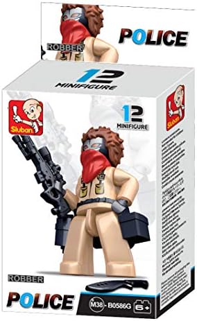 Elements Police Minifigures(Modèles assortis)
