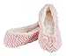 MIXIN Women's Ballerina House Cozy Slippers with Bow and Anti-Slip Sole for Indoor Comfort Fuzzy