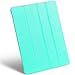 INVELLOP Turquoise / Teal Leatherette Cover Case for iPad 2 / iPad 3 / iPad 4 (Built-in magnet for sleep/wake feature) iPad 2 case
