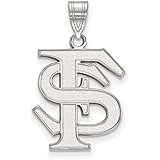 Florida State Large (3/4 Inch) Pendant (Sterling Silver)