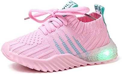 スニーカー キッズ 光る靴 Mimoonkaka 女の子 男の子 光る 靴 子供 Led スポーツシューズ 運動靴 可愛い 赤ちゃん ベビーシューズ プレゼント メッシュ 夏 秋