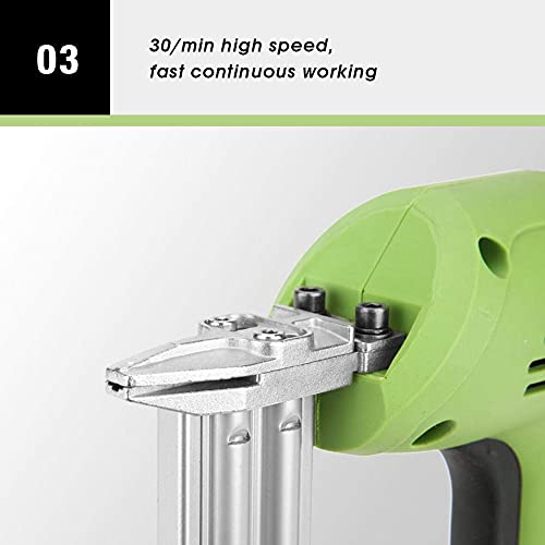 Nail Gun,Nagelpistole Straight Nail Gun Elektrisches Nagler-Nagelpistole-Handgesteuertes Nagelnwerkzeug,für Überdachung… – Bild 8