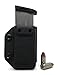 Concealment Express Single IWB/OWB KYDEX Magazine Holster/Mag Carrier: fits S&W M&P Shield 9/40 - Adjustable Retention - US Made