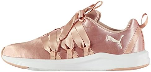 Puma Prowl Alt Satin Fitness Training Shoes Womens Peach Gym Trainers Sneakers