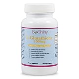 Pure Glutathione Whitening pills 1000mg Supplement Antioxidant Anti aging Reduce Dark Spots Healthy Detox Powerful Amino Acids for Brain Skin and Immune System Food Grade Vegan Capsules USA Made