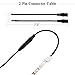 Yifantacy LED Strip Light Connectors Kits, 2-Pin 8mm Connector, Adapter Cable, L and T Shape Connector, Mounting Brackets and Srews, (Ideal for 2-Pin 8mm Wide 3528/2835 Single Color LED Tap)