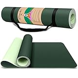 Yoga Mat Exercise Fitness Mat - High Density