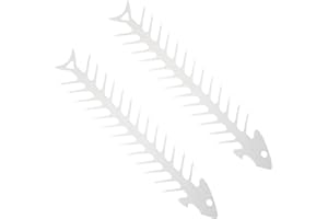 Fishbone Shaped BBQ Skewers for Grilling Meat and Vegetables Stainless Steel Kebabs for Outdoor Cooking