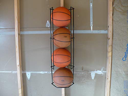 Blue Collar Industries Basketball Butler Deluxe 4 Ball Storage Rack