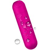 Upgrade Waterproof Integrated Design Rechargeable Mini Electric Body Massager Suitable for Neck and Back, Purple&hellip;