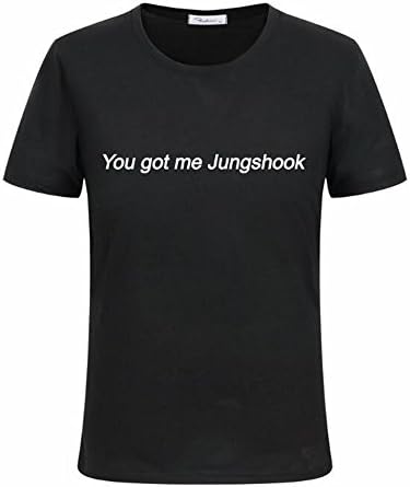 Sansberia Men's T-Shirt 100% Cotton You GOT ME JUNGSHOOK Fasion T-Shirt 14 Colours Available