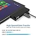 Surface Go/Surface Go2/Surface Go3 USB Hub, 6-in-2 USB C Surface Go/Go 2/Go3 Docking Station with USB 3.0+2 USB2.0 Ports, 3.5mm Earphones Jack,SD/TF Card Reader Slot