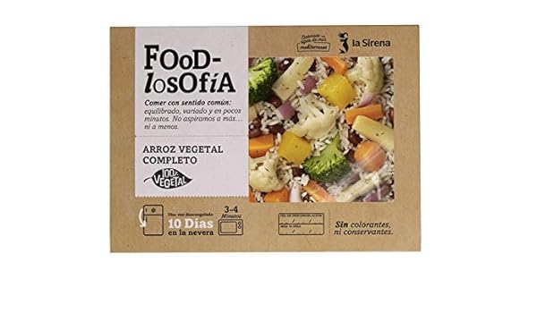 La Sirena Arroz Vegetal Completo 400 g: Amazon.es: Alimentación y ...