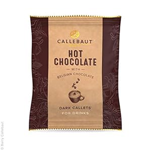 Callebaut Hot Chocolate Dark Callets, 25x35g in dispenser