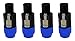AUDIO 2000'S ACC31A1P2 4-Pack Speakon Male to 1/4