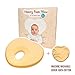 Abstoria Baby Head Shaping Pillow for Newborns - Infant Flat Head Prevention Sleeping Pillow Neck Support Soft Breathable Air Mesh Organic Cotton Cushion Cover for Baby Boy Girl 0-12 Months