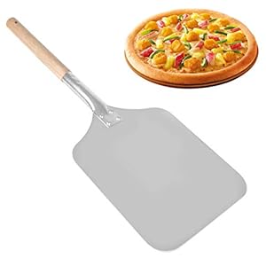 Pizza Peel – 1St Pro Pizza Schep Pannenkoeken Bakkers Paddle met Hittebestendige Houten Handvat Praktische Keuken…