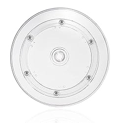 Jersvims 2Pcs 4 Inch Acrylic Turntable