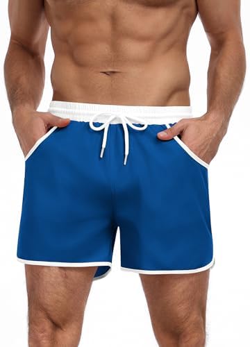 UMIRIKO Cute Giraffe Mens Swim Trunks Quick Dry Beach Shorts with