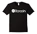 Mens Litecoin Logo Cryptocurrency T-Shirt Medium Black