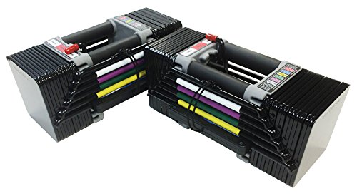 POWERBLOCK Elite Dumbbell Set, Black, 70-Pound POWERBLOCK Elite Dumbbell Set, Black, 70-Pound