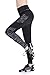EAST HONG Women's Yoga Leggings Exercise Workout Pants Gym Tights (Small, Black Hit Color)
