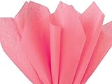 Coral Pink Tissue Paper - 100 sheets 15 Inch x 20 Inch by Flexicore Packaging®