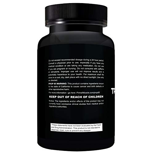 Primal Muscle Tridenosen H Pre Workout Supplement For Men Boost