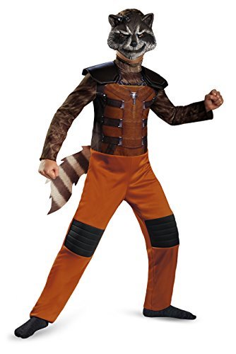 Marvel Guardians of The Galaxy Rocket Raccoon Classic Boys Costume
