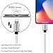 iPhone Charger MFi Certified,Lightning Cable 5Pack 3FT,Nylon Braided Charger to Cable Data Syncing Cord Compatible with iPhone X XS XsMax XR 8 8Plus 7 7Plus 6S 6Splus 6 6Plus Se 5S 5(Silver White)