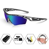 KastKing Coso Sport Sunglasses, 4 Interchangeable Colors with Polarized Lenses, Ultimate Safety Impact Resistant, UV Eye Protection, Unbreakable TR90 Frame