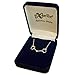 Exselle Eggbutt Snaffle Platinum Plate Pendant