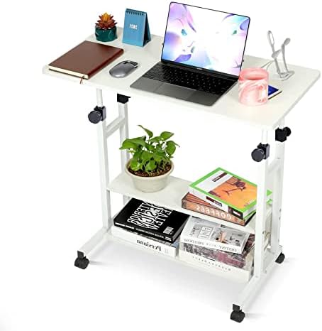 VINNYSEN Large Laptop Stand, Adjustable Height Small Laptop Desk with ...